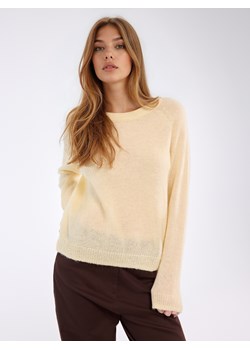 Mohito - Sweter z wełną i moherem - żółty ze sklepu Mohito w kategorii Swetry damskie - zdjęcie 188928183
