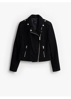 Mohito - Skórzana ramoneska - czarny ze sklepu Mohito w kategorii Kurtki damskie - zdjęcie 188928853