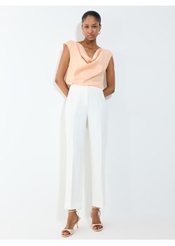 Mohito - Spodnie cygaretki - kremowy ze sklepu Mohito w kategorii Spodnie damskie - zdjęcie 188928861