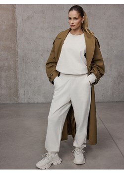 Mohito - Bluza oversize - beżowy ze sklepu Mohito w kategorii Bluzy damskie - zdjęcie 188928953