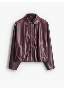 Mohito - Kurtka typu biker - mahoń ze sklepu Mohito w kategorii Kurtki damskie - zdjęcie 188929163