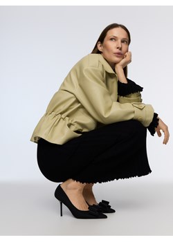 Reserved - Czółenka z kokardami - czarny ze sklepu Reserved w kategorii Czółenka - zdjęcie 188929760