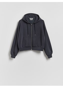 Reserved - Oversizowa bluza - ciemnoszary ze sklepu Reserved w kategorii Bluzy damskie - zdjęcie 188929933