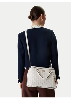 Torebka Guess Sandy HWWG84 18060 Écru ze sklepu eobuwie.pl w kategorii Kuferki - zdjęcie 188931441