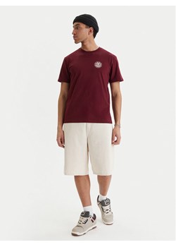 Element T-Shirt Seal Bp ELYZT00596 Bordowy Regular Fit ze sklepu MODIVO w kategorii T-shirty męskie - zdjęcie 188931601
