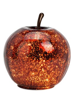 G. Wurm Dekoracja LED "Apple" w kolorze bordowym - wys. 17 x Ø 16 cm ze sklepu Limango Polska w kategorii Oświetlenie - zdjęcie 188931863