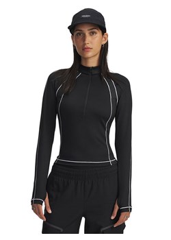 Under Armour Koszulka funkcyjna "ColdGear" w kolorze czarnym ze sklepu Limango Polska w kategorii Bluzki damskie - zdjęcie 188931884