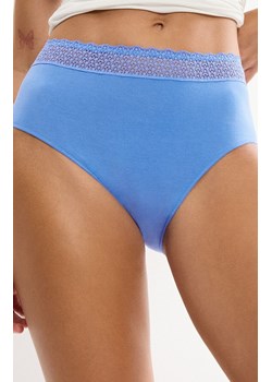 Triumph figi damskie z wysokim stanem Feel of Modal 10214399-005J, Kolor niebieski, Rozmiar S, Triumph ze sklepu Intymna w kategorii Majtki damskie - zdjęcie 188932961