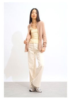 AUTHENTIC CASHMERE Kaszmirowy kardigan "Thalun" w kolorze jasnoróżowym ze sklepu Limango Polska w kategorii Swetry damskie - zdjęcie 188934090