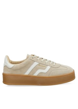 Sneakersy Gant 32533203 Beżowy ze sklepu eobuwie.pl w kategorii Buty sportowe damskie - zdjęcie 188934144