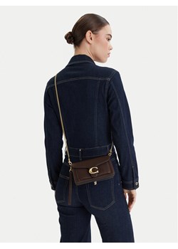 Torebka Coach Tabby Chain CBF14 Brązowy ze sklepu eobuwie.pl w kategorii Listonoszki - zdjęcie 188934201