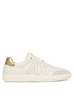 Sneakersy Armani Exchange XW002791 AF26936 MZ128 Écru ze sklepu eobuwie.pl w kategorii Buty sportowe damskie - zdjęcie 188934244