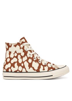 Converse Trampki Chuck Taylor All Star Cow Print A17924C Brązowy ze sklepu MODIVO w kategorii Trampki damskie - zdjęcie 188935203