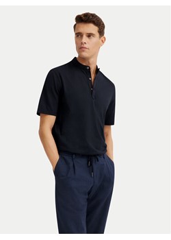 Bugatti Polo 8150-75021C Niebieski Regular Fit ze sklepu MODIVO w kategorii T-shirty męskie - zdjęcie 188935230