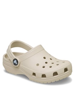 Crocs Klapki Classic Clog T 206990 Beżowy ze sklepu MODIVO w kategorii Klapki dziecięce - zdjęcie 188935263