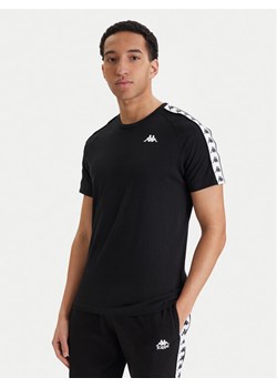 Kappa T-Shirt Banda Coen 303UV10 Czarny Slim Fit ze sklepu MODIVO w kategorii T-shirty męskie - zdjęcie 188935411