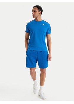 Kappa T-Shirt Banda Coen 303UV10 Niebieski Slim Fit ze sklepu MODIVO w kategorii T-shirty męskie - zdjęcie 188935420