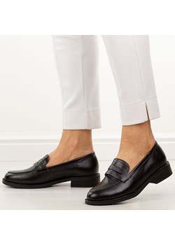 Czarne mokasyny damskie M.Daszyński 2398-4 ze sklepu suzana.pl w kategorii Czółenka - zdjęcie 188936572