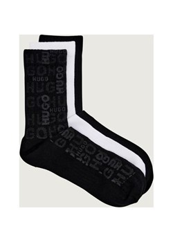 HUGO Skarpety 3-pack QS LOGO PIQUET CC ze sklepu Gomez Fashion Store w kategorii Skarpetki męskie - zdjęcie 188937243