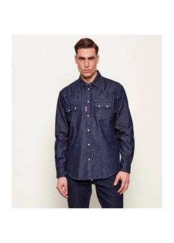 Dsquared2 Jeansowa koszula Twin Peaks | Relaxed fit ze sklepu Gomez Fashion Store w kategorii Koszule męskie - zdjęcie 188937314
