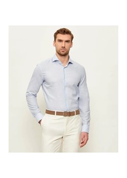 BOSS BLACK Lniana koszula H-HANK-SP-B1-C1-261 | Slim Fit ze sklepu Gomez Fashion Store w kategorii Koszule męskie - zdjęcie 188937382