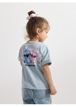 Reserved - T-shirt Lilo i Stitch - jasnoniebieski ze sklepu Reserved w kategorii Bluzki dziewczęce - zdjęcie 188939583