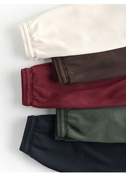 Reserved - Joggery z modalem - beżowy ze sklepu Reserved w kategorii Spodnie damskie - zdjęcie 188939840