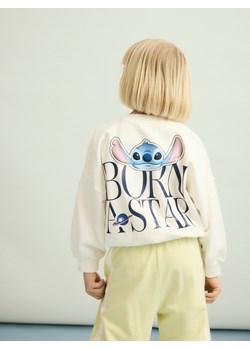 Reserved - Bluza Lilo i Stitch - złamana biel ze sklepu Reserved w kategorii Bluzy dziewczęce - zdjęcie 188940083