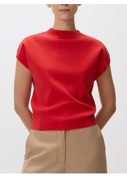 Reserved - Bluzka ze stójką - czerwony ze sklepu Reserved w kategorii Bluzki damskie - zdjęcie 188940102