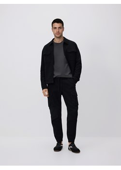 Reserved - Spodnie jogger cargo - czarny ze sklepu Reserved w kategorii Spodnie męskie - zdjęcie 188940250