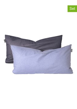 Schiesser Poszewki renforcé (2 szt.) w kolorze fioletowym na poduszkę ze sklepu Limango Polska w kategorii Poduszki dekoracyjne - zdjęcie 188941644