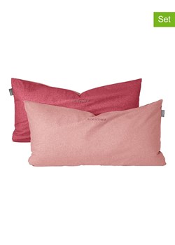 Schiesser Poszewki renforcè (2 szt.) w kolorze jasnoróżowym na poduszkę ze sklepu Limango Polska w kategorii Poduszki dekoracyjne - zdjęcie 188941661