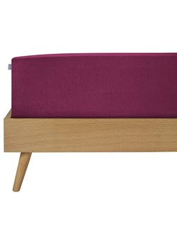 Schiesser Dżersejowe prześcieradło w kolorze bordowym na gumce ze sklepu Limango Polska w kategorii Prześcieradła - zdjęcie 188941682