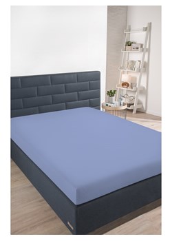 Schiesser Dżersejowe prześcieradło w kolorze błękitnym z gumką ze sklepu Limango Polska w kategorii Prześcieradła - zdjęcie 188941701