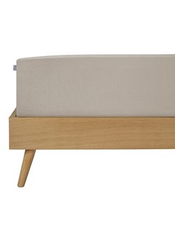 Schiesser Dżersejowe prześcieradło w kolorze szarobrązowym na gumce ze sklepu Limango Polska w kategorii Prześcieradła - zdjęcie 188941714