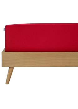 Schiesser Dżersejowe prześcieradło w kolorze czerwonym na gumce ze sklepu Limango Polska w kategorii Prześcieradła - zdjęcie 188941734