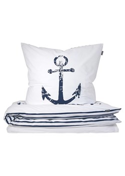 Schiesser Komplet pościeli renforcé w kolorze biało-granatowym ze sklepu Limango Polska w kategorii Pościele - zdjęcie 188941944
