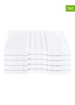 Schiesser Ręczniki (5 szt.) "Milano" w kolorze białym dla gości ze sklepu Limango Polska w kategorii Ręczniki - zdjęcie 188942212