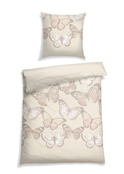 Schiesser Komplet pościeli renforcé "Yara" w kolorze beżowym ze sklepu Limango Polska w kategorii Pościele - zdjęcie 188942444