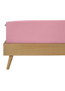 Schiesser Prześcieradło flanelowe "Finni" w kolorze jasnoróżowym na gumce ze sklepu Limango Polska w kategorii Prześcieradła - zdjęcie 188942482