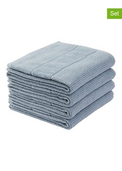 Schiesser Ręczniki (4 szt.) "Turin" w kolorze błękitnym do rąk ze sklepu Limango Polska w kategorii Ręczniki - zdjęcie 188942513