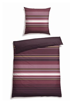 Schiesser Komplet pościeli flanelowej "Yomano" w kolorze fioletowym ze sklepu Limango Polska w kategorii Pościele - zdjęcie 188942640