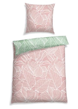 Schiesser Komplet pościeli renforcé "Yola" w kolorze jasnoróżowo-zielonym ze sklepu Limango Polska w kategorii Pościele - zdjęcie 188942712