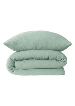 Schiesser Komplet pościeli muślinowej "Molly" w kolorze jasnozielonym ze sklepu Limango Polska w kategorii Pościele - zdjęcie 188942804