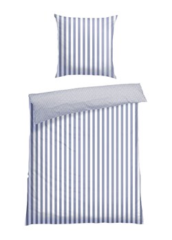 Schiesser Komplet pościeli flanelowej w kolorze biało-niebieskim ze sklepu Limango Polska w kategorii Pościele - zdjęcie 188942850