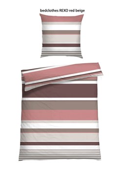 Schiesser Komplet pościeli renforcé "Rexo" w kolorze szaroróżowo-kremowo-białym ze sklepu Limango Polska w kategorii Pościele - zdjęcie 188942931