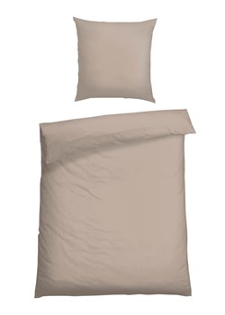 Schiesser Komplet pościeli satynowej "Ella" w kolorze beżowym ze sklepu Limango Polska w kategorii Pościele - zdjęcie 188943031