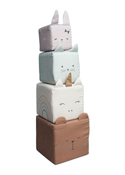 FABELAB Klocki miękkie "Animals" ze wzorem - 0+ ze sklepu Limango Polska w kategorii Zabawki - zdjęcie 188943161