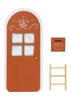 FABELAB 3-częściowy zestaw dekoracji świątecznych LED w kolorze brązowoczerwonym ze sklepu Limango Polska w kategorii Dekoracje bożonarodzeniowe - zdjęcie 188943414