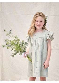 vertbaudet Sukienka "Mathilda" w kolorze zielonym ze sklepu Limango Polska w kategorii Sukienki dziewczęce - zdjęcie 188943473